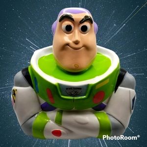 Disney Pixar Buzz Lightyear Ceramic Piggy Bank
